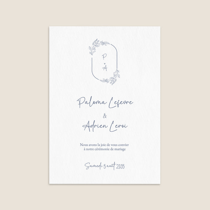 Les iconiques de Planet Cards Monogramme et Calligraphie