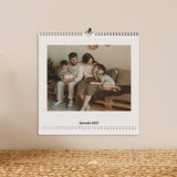 Calendario fotografico quadrato