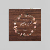 Blumiges Holz
