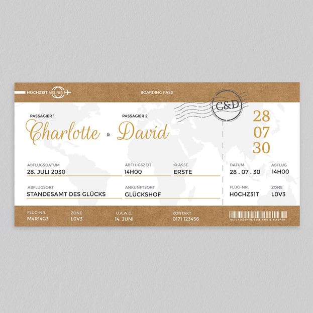 Hochzeit Airlines