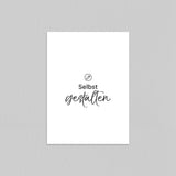 Hochformat Beidseitig 10.5 x 14.5 cm - Selbst gestalten