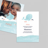 Ma petite baleine Turquoise