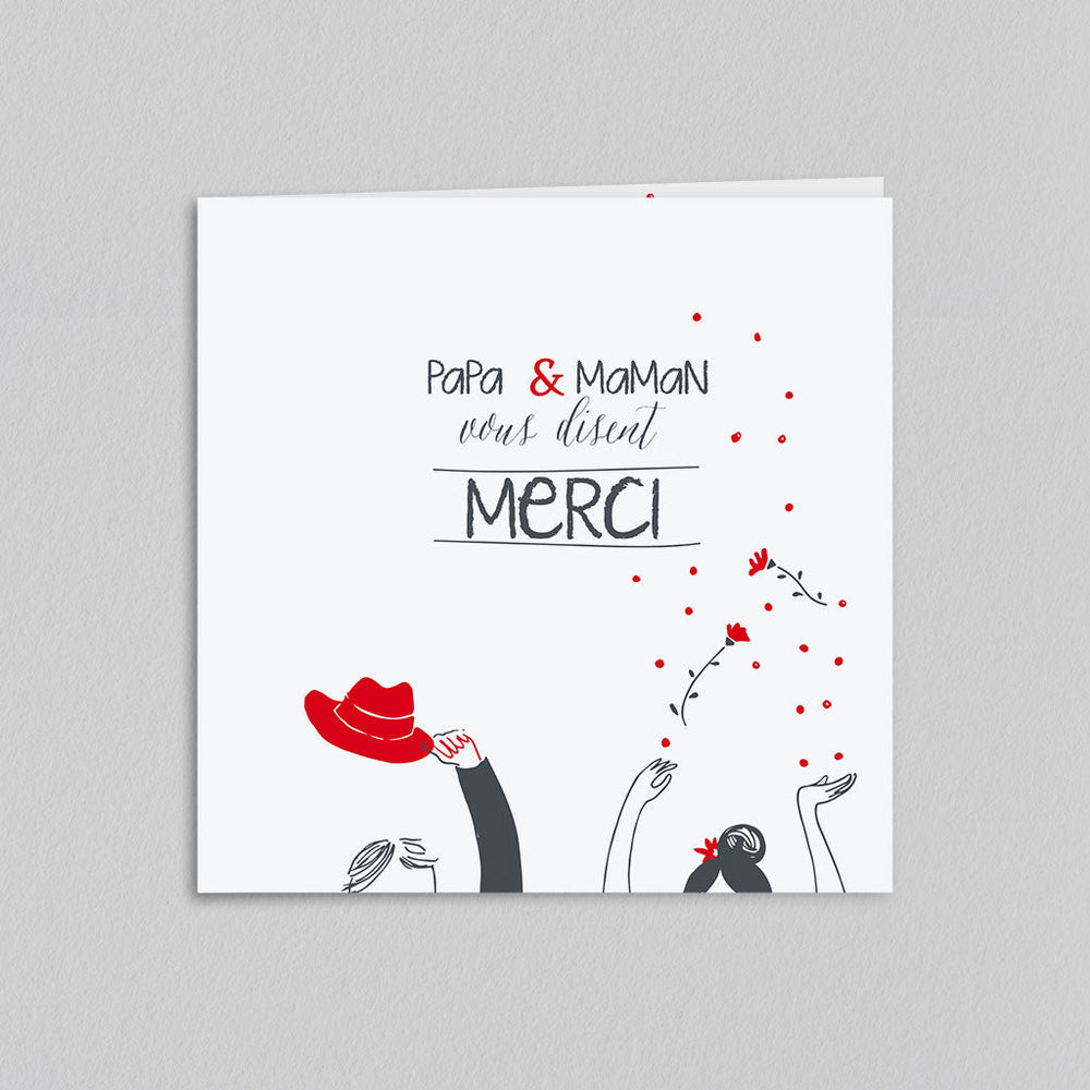 Illustration papa et maman