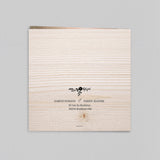 Floral sur bois tendre