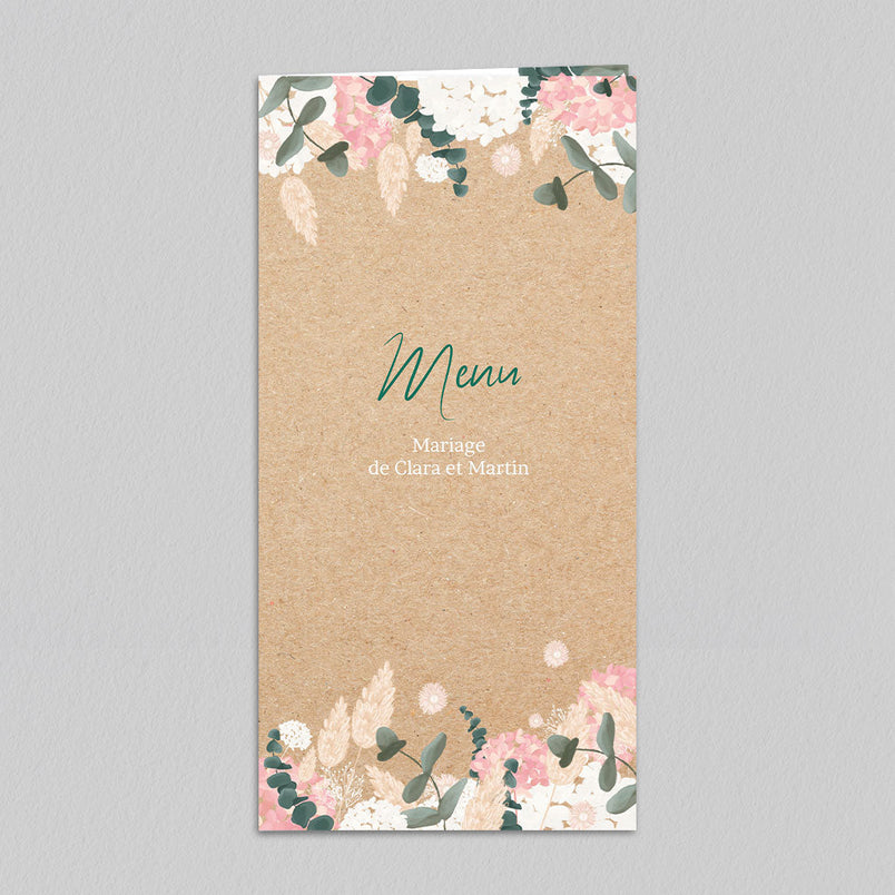 Eucalyptus et Hortensia