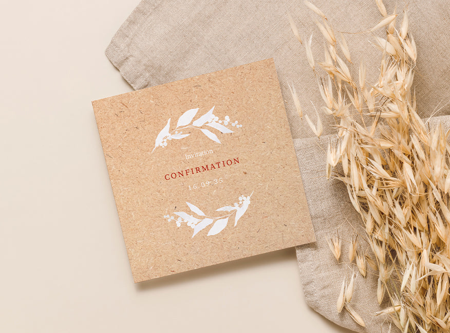 Faire-part confirmation