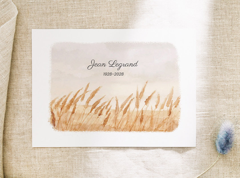 Remerciements Décès