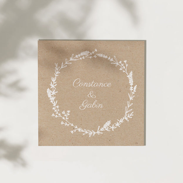 Faire-part mariage