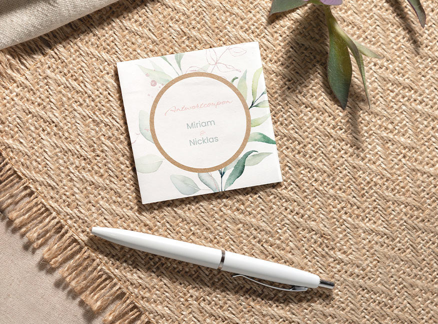 Antwortkarten Hochzeit