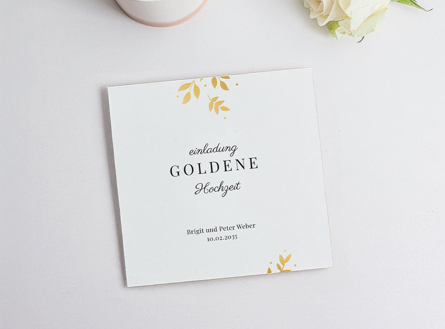 Goldene Hochzeit