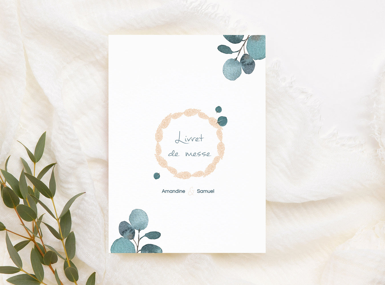 Livret de messe mariage