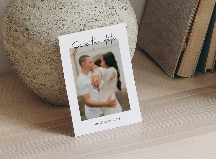 Save the date mariage