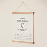 Poster calendario fotografico - 100% personalizzabile