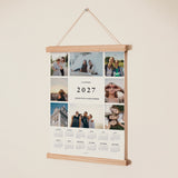 Poster Calendrier Photo - Une nouvelle année ensemble