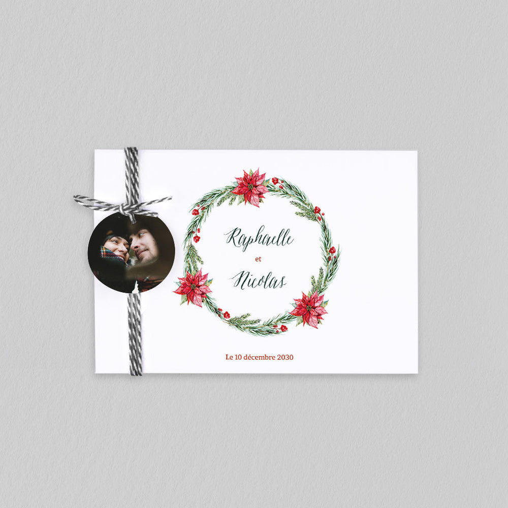 Mariage Hivernal Délicat