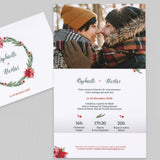 Mariage Hivernal Délicat