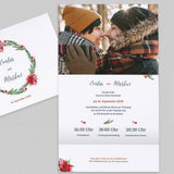 Zarte Winterhochzeit