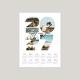 Poster calendario fotografico