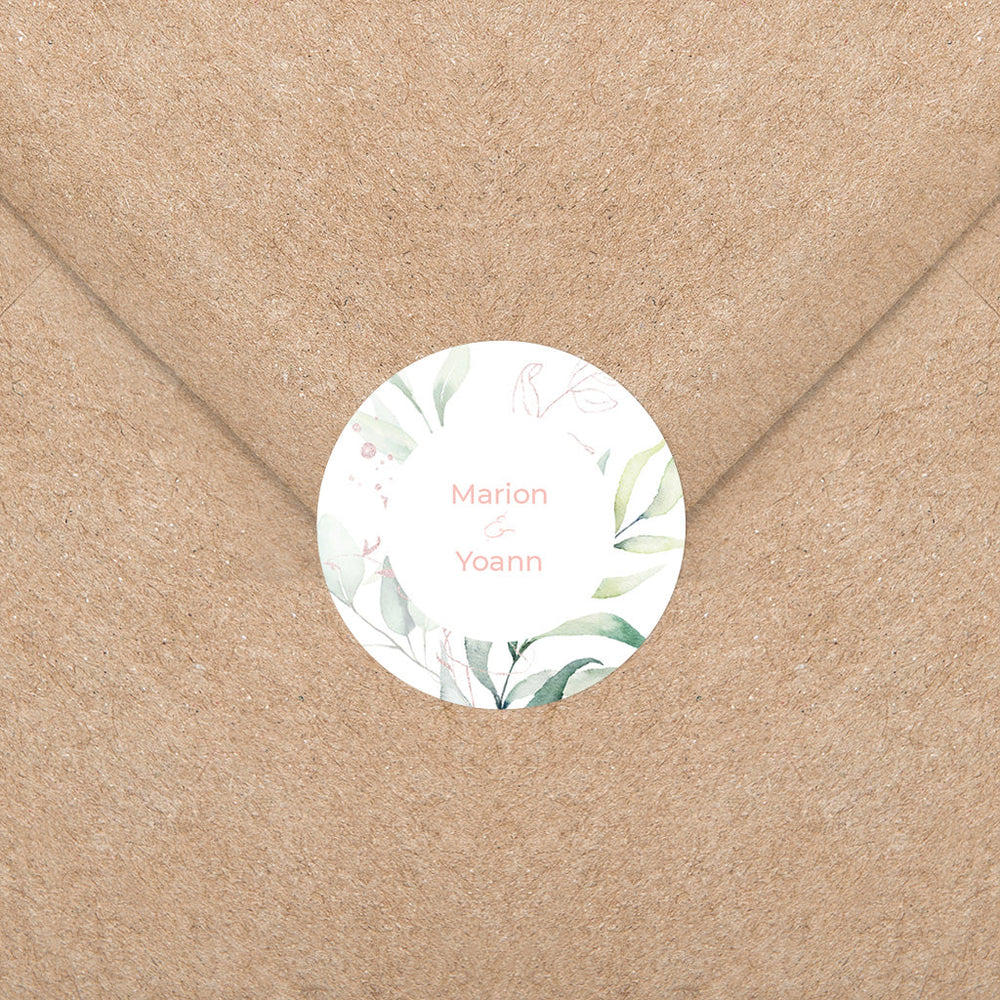 Cercle Bois et Eucalyptus Rose