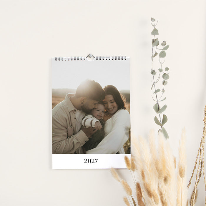 Calendrier photo A5 portrait