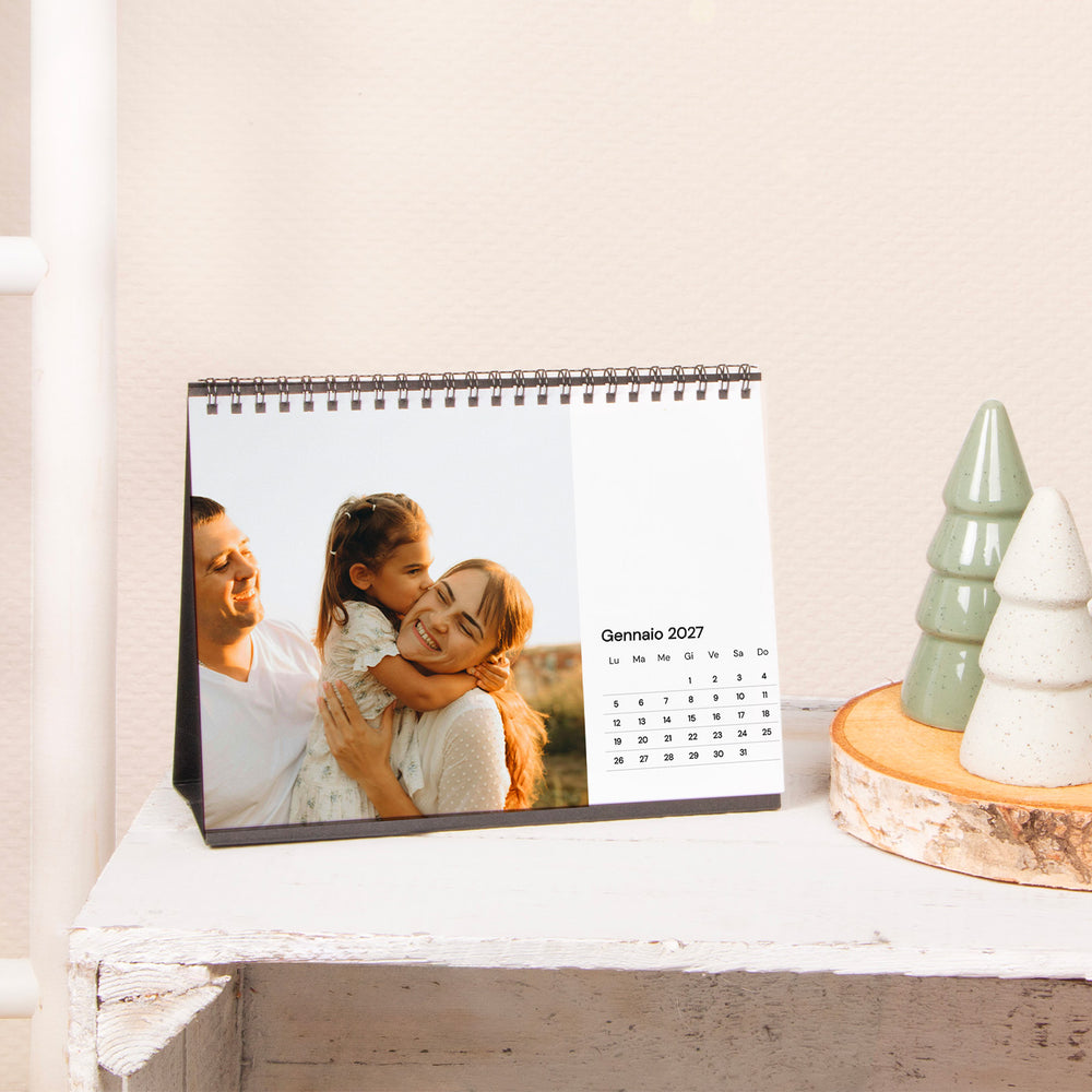 Calendario foto da tavolo