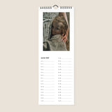 Calendrier photo long